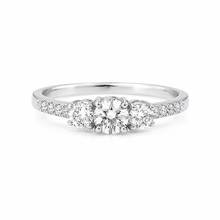 Cargar imagen en el visor de la galería, Anillo Trillizo Diamante