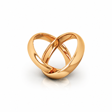 Cargar imagen en el visor de la galería, Argollas de Matrimonio Media Caña- Oro Dorado