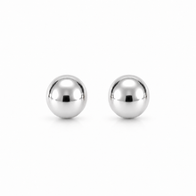 Cargar imagen en el visor de la galería, Aros Perla Silver L