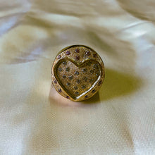 Cargar imagen en el visor de la galería, Anillo Circle Heart