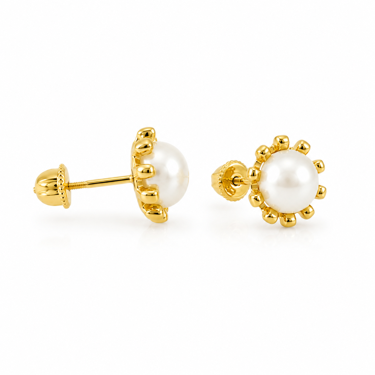 Aros Perla Corona