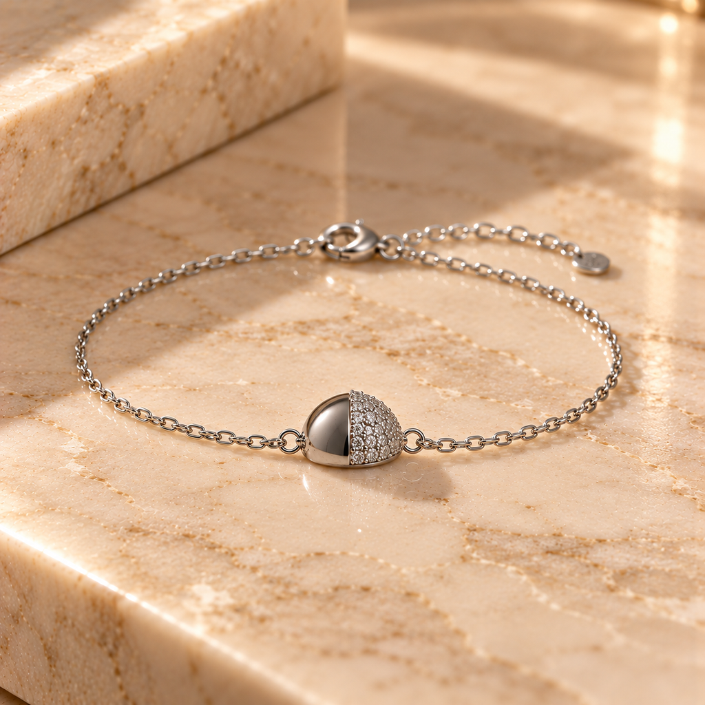Pulsera Circonita Saturno