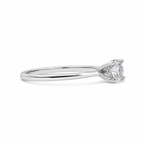 Anillo solitario Circón