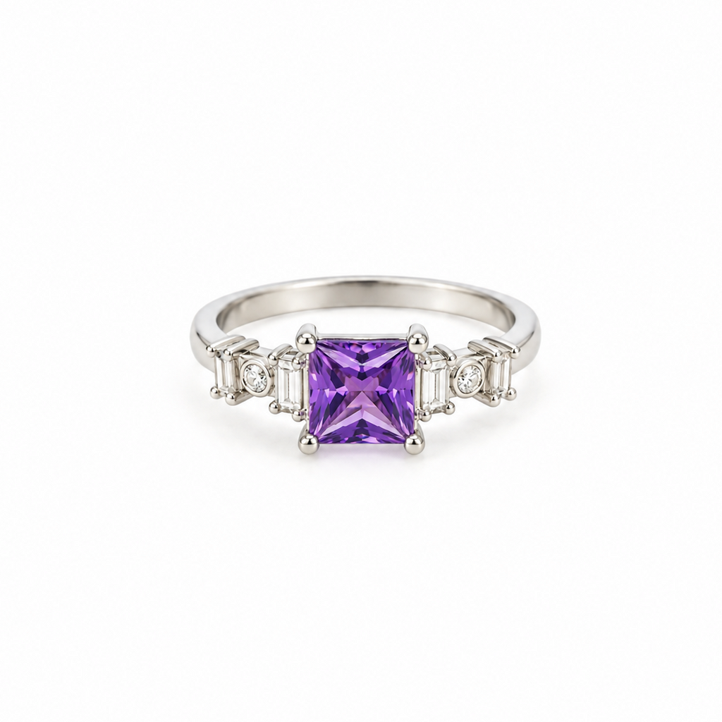 Anillo Amatista Silver
