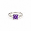 Anillo Amatista Silver