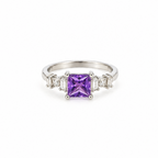 Anillo Amatista Silver
