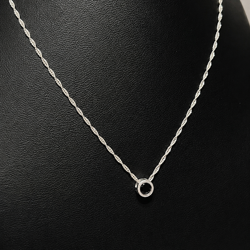 Collar Punto Luz Ónix