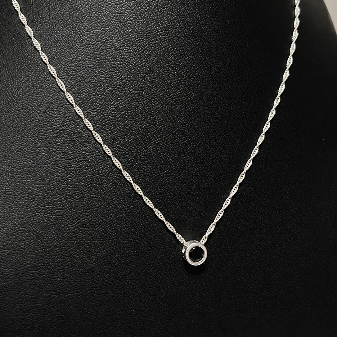 Collar Punto Luz Ónix