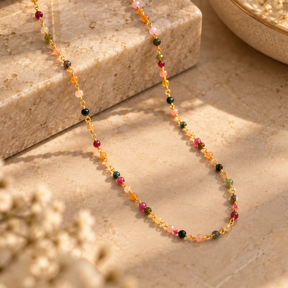 Collar Rainbow Gems