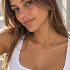 Collar Multicharm Doré