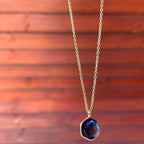 Collar Zafiro Gold Plated