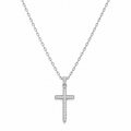 Collar Cruz Silver