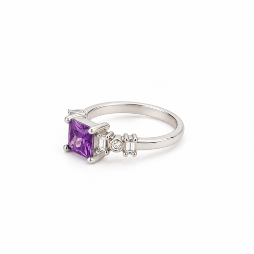 Anillo Amatista Silver