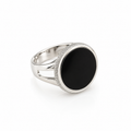 Anillo Ónix Silver