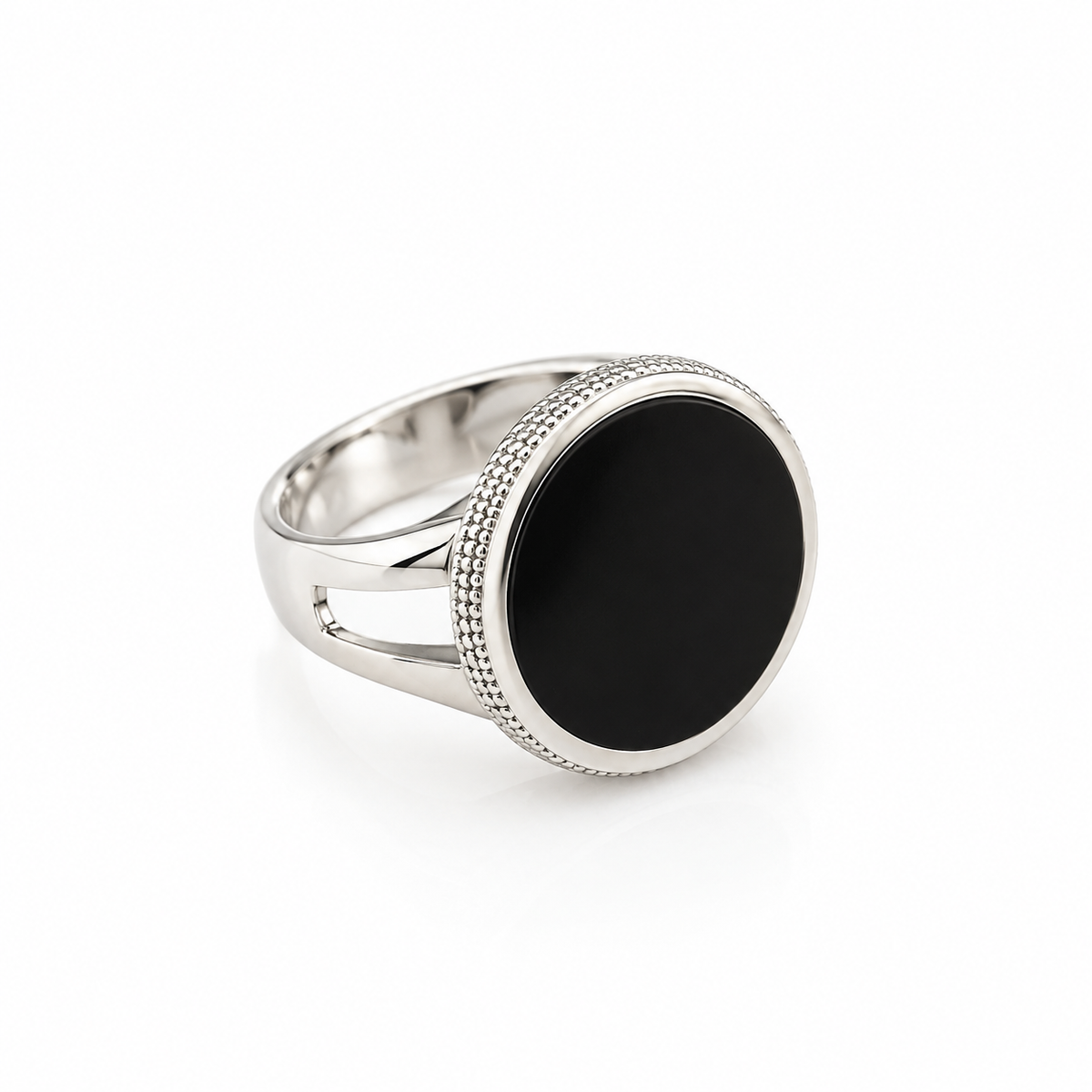 Anillo Ónix Silver