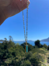 Cargar imagen en el visor de la galería, Collar Silver Gold Turquesa
