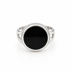 Anillo Ónix Silver