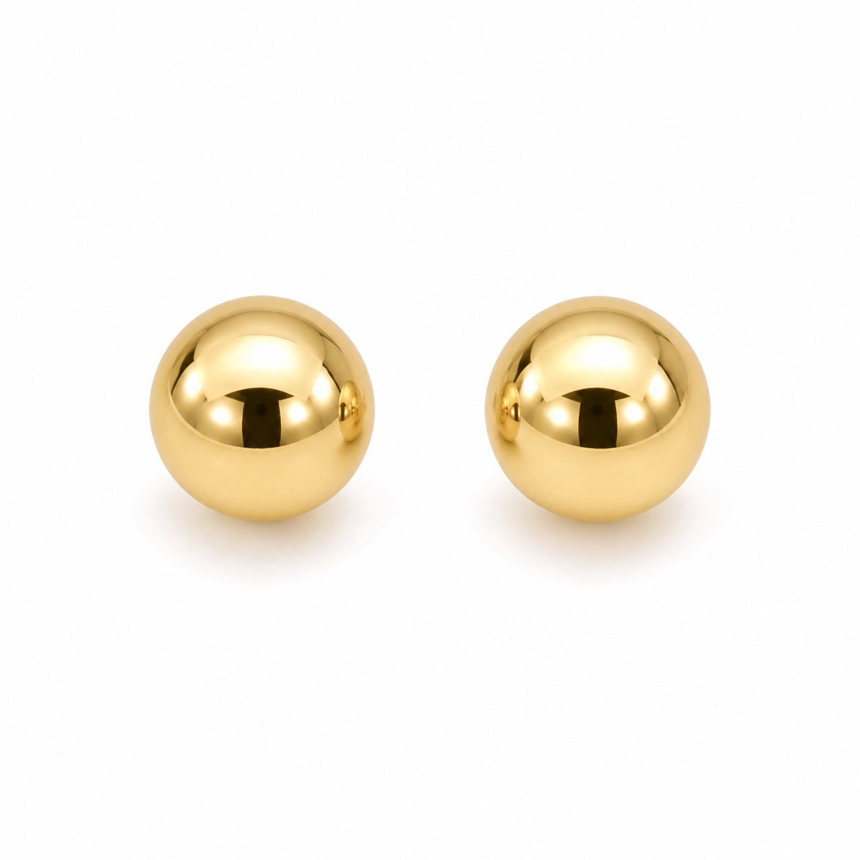 Aros Bolitas Oro