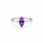 Anillo Amatista Oval