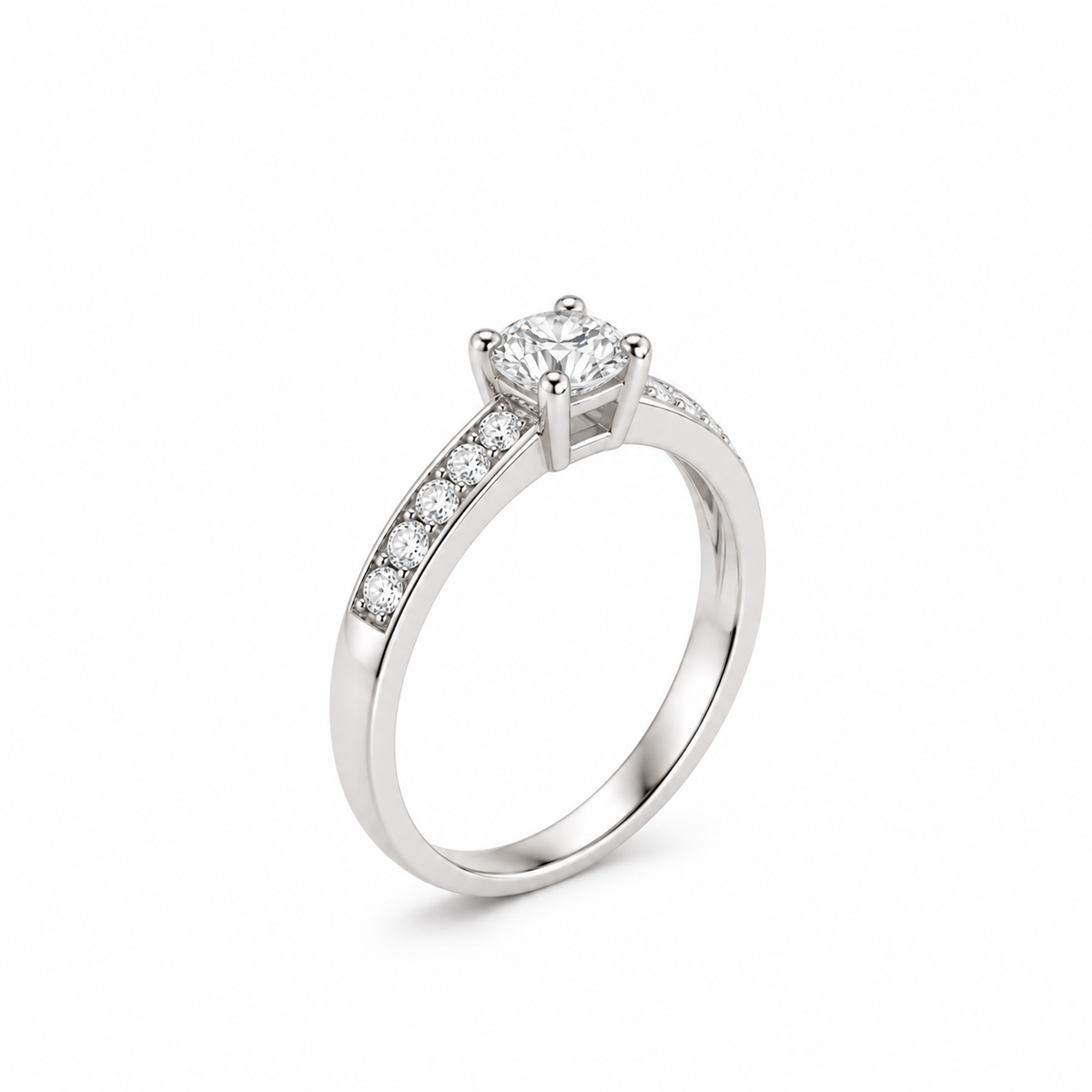 Anillo Solitario Diamante