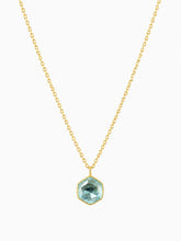 Cargar imagen en el visor de la galería, Collar Turquesa Gold Plated
