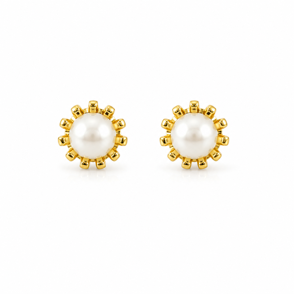 Aros Perla Corona