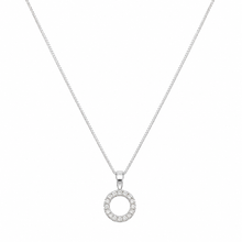 Cargar imagen en el visor de la galería, Collar Halo de Luz Plata
