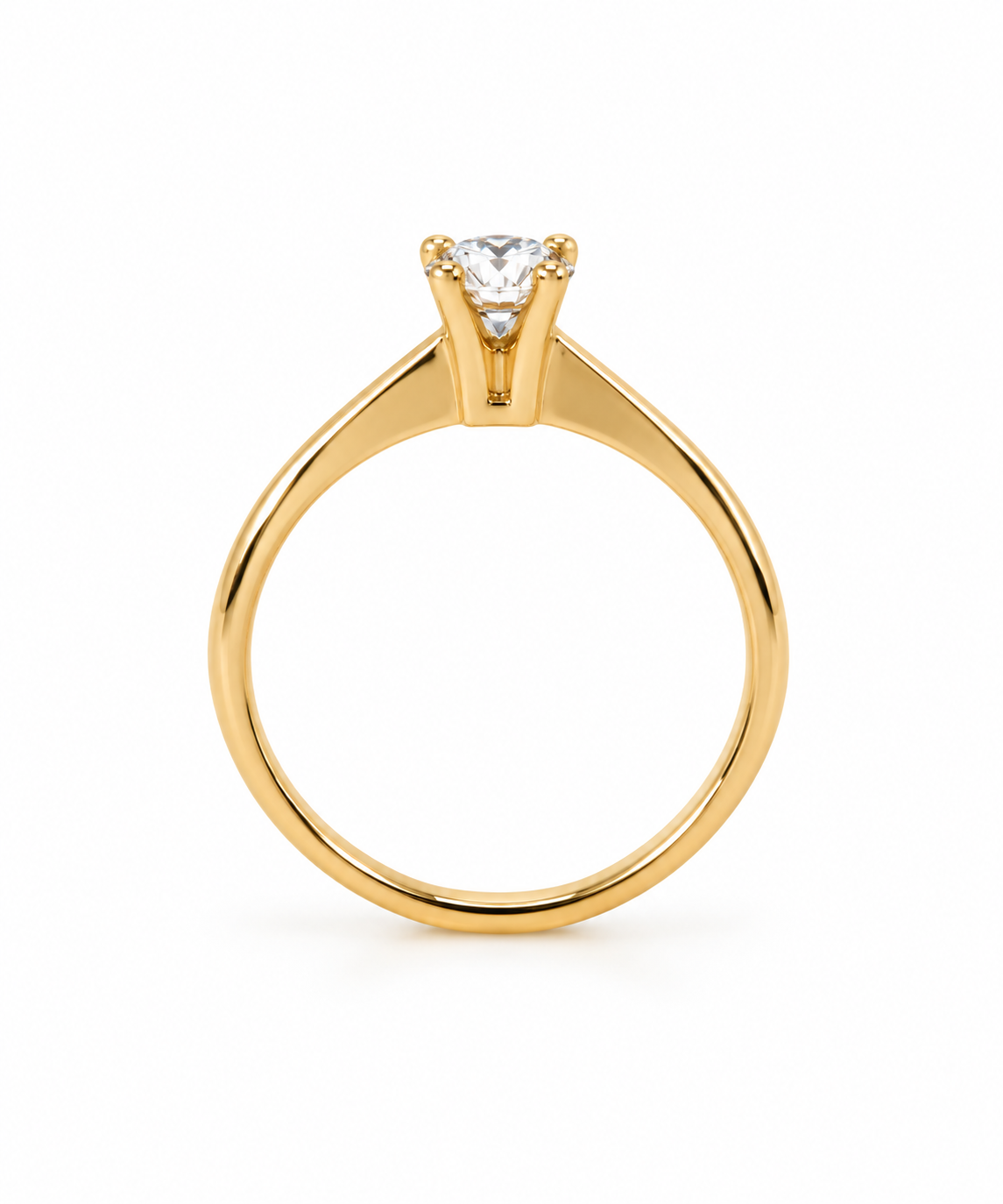 Anillo Solitario Circón Classic