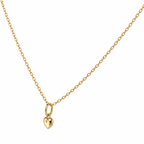 Collar Corazón Bombé 18K