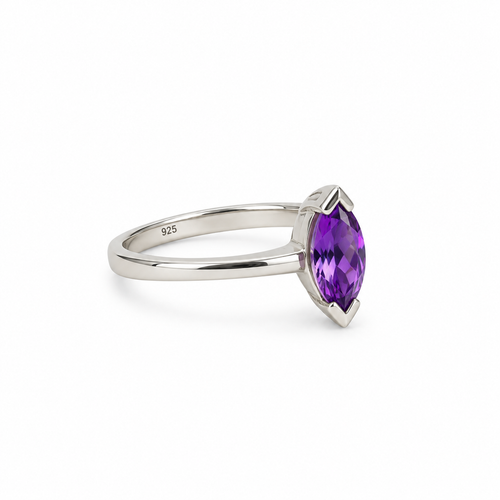 Anillo Amatista Oval