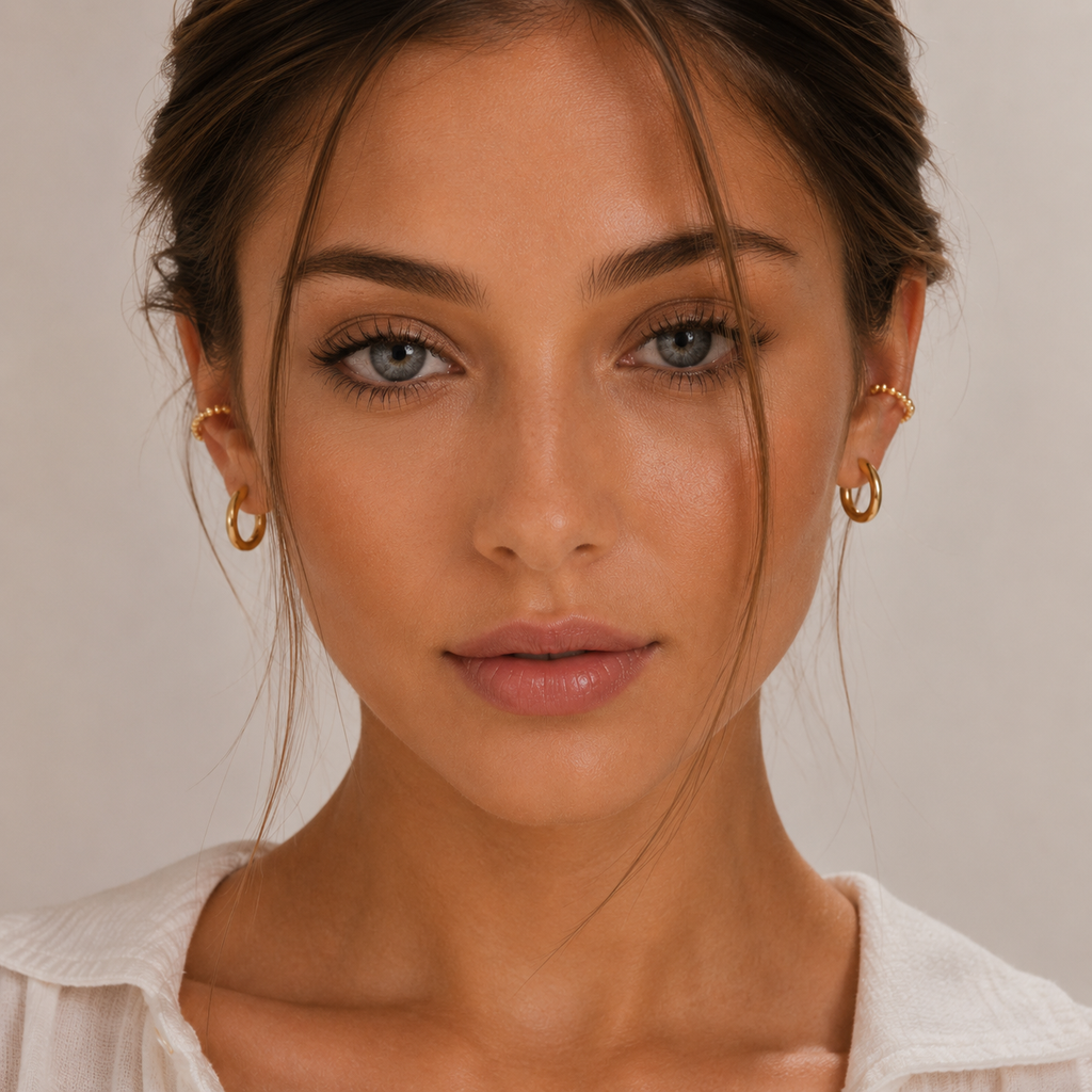 Aros Earcuff Gold Circular