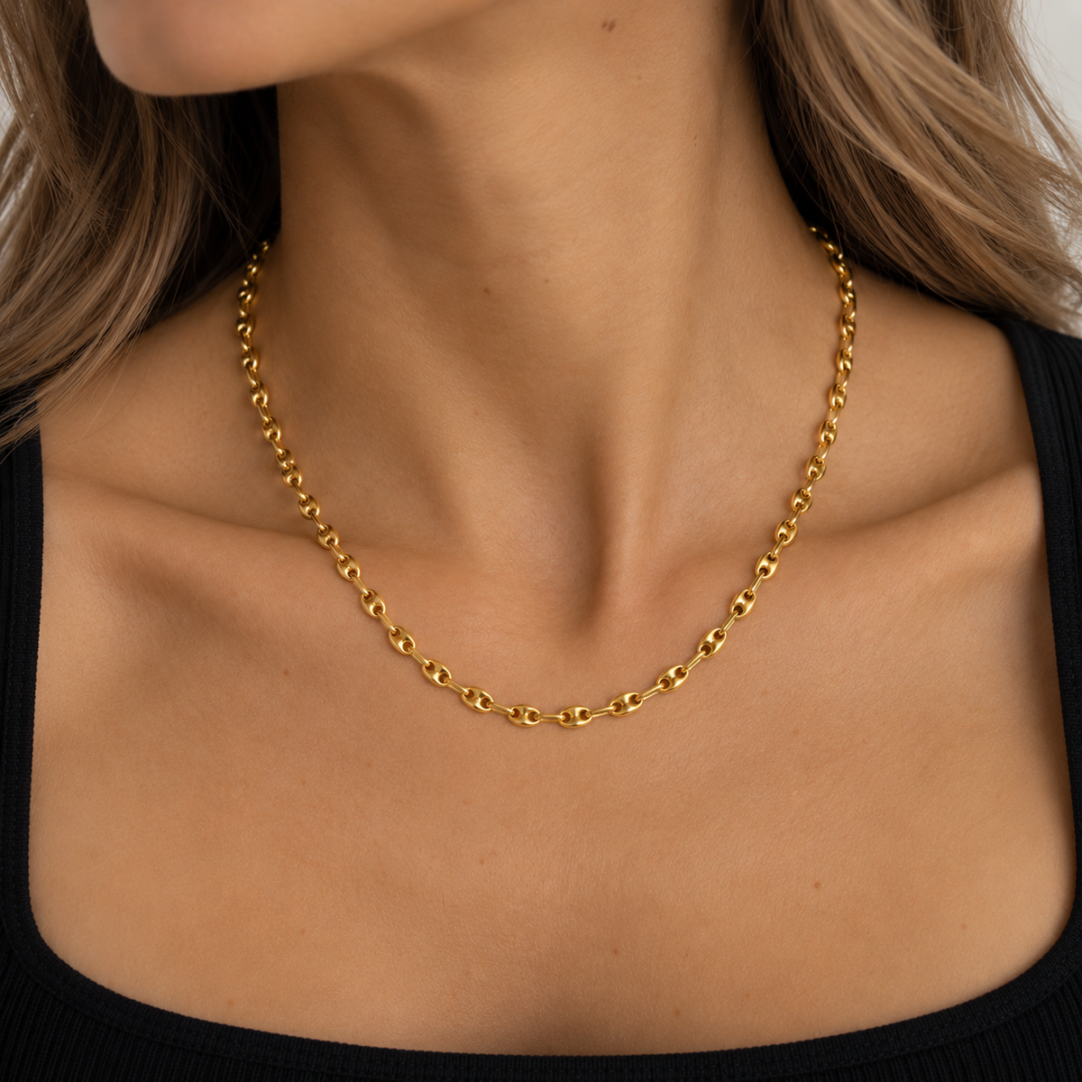 Cadena Gucci Gold