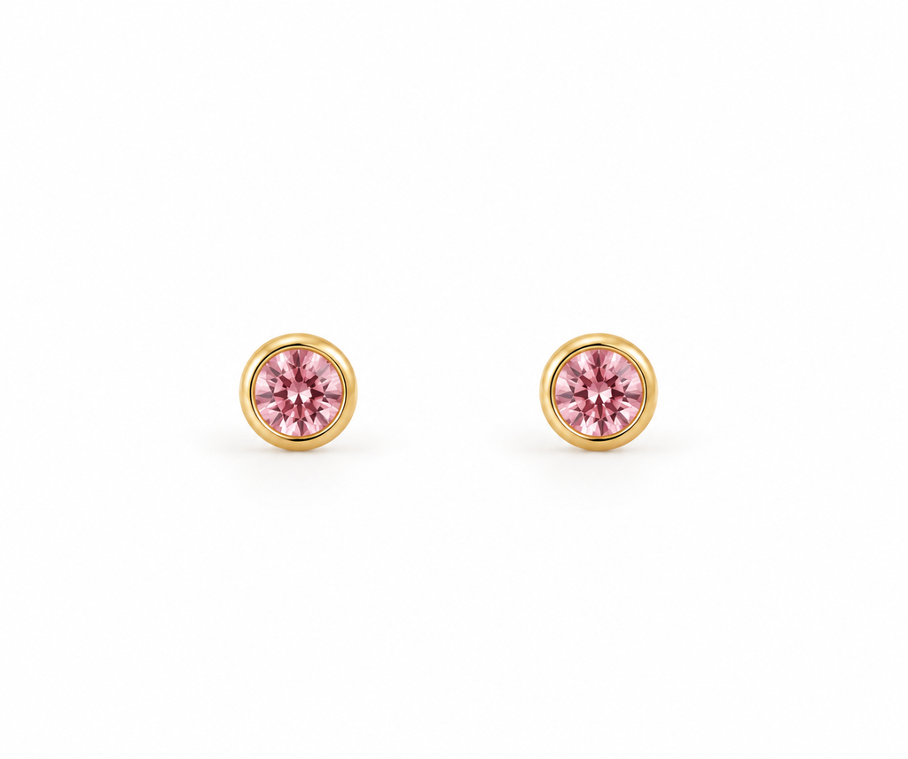 Aros Punto Luz Rosé