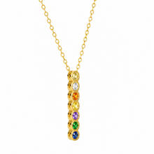 Cargar imagen en el visor de la galería, Collar Silver Gold Multicolor
