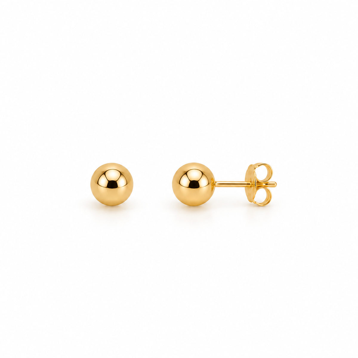 Aros Bolitas Oro