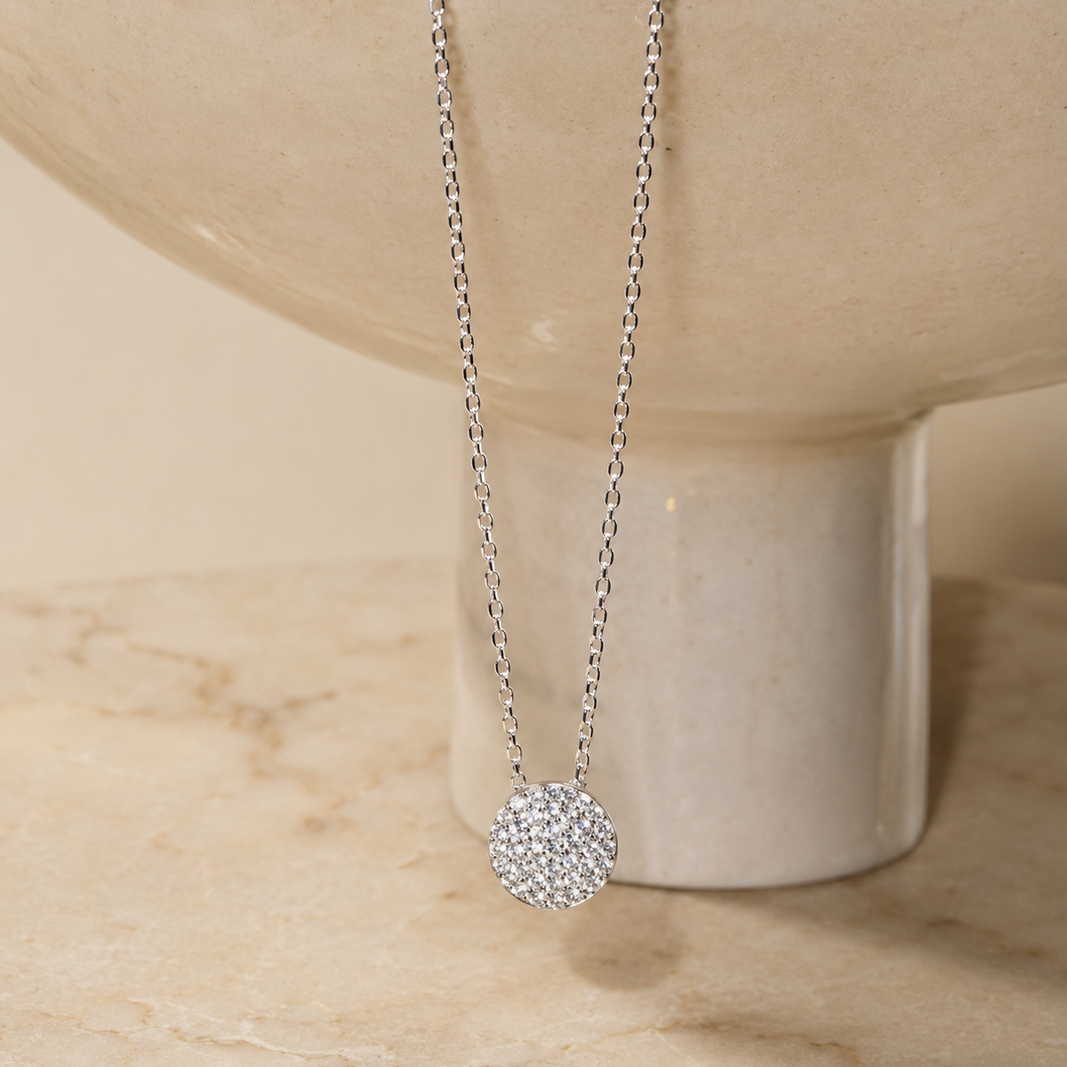 Collar Silver Brillante