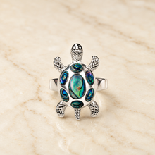 Cargar imagen en el visor de la galería, Anillo Plata Piedra Tortuga
