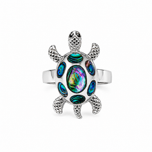 Cargar imagen en el visor de la galería, Anillo Plata Piedra Tortuga
