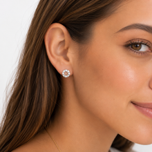 Cargar imagen en el visor de la galería, Aros Silver Zircon
