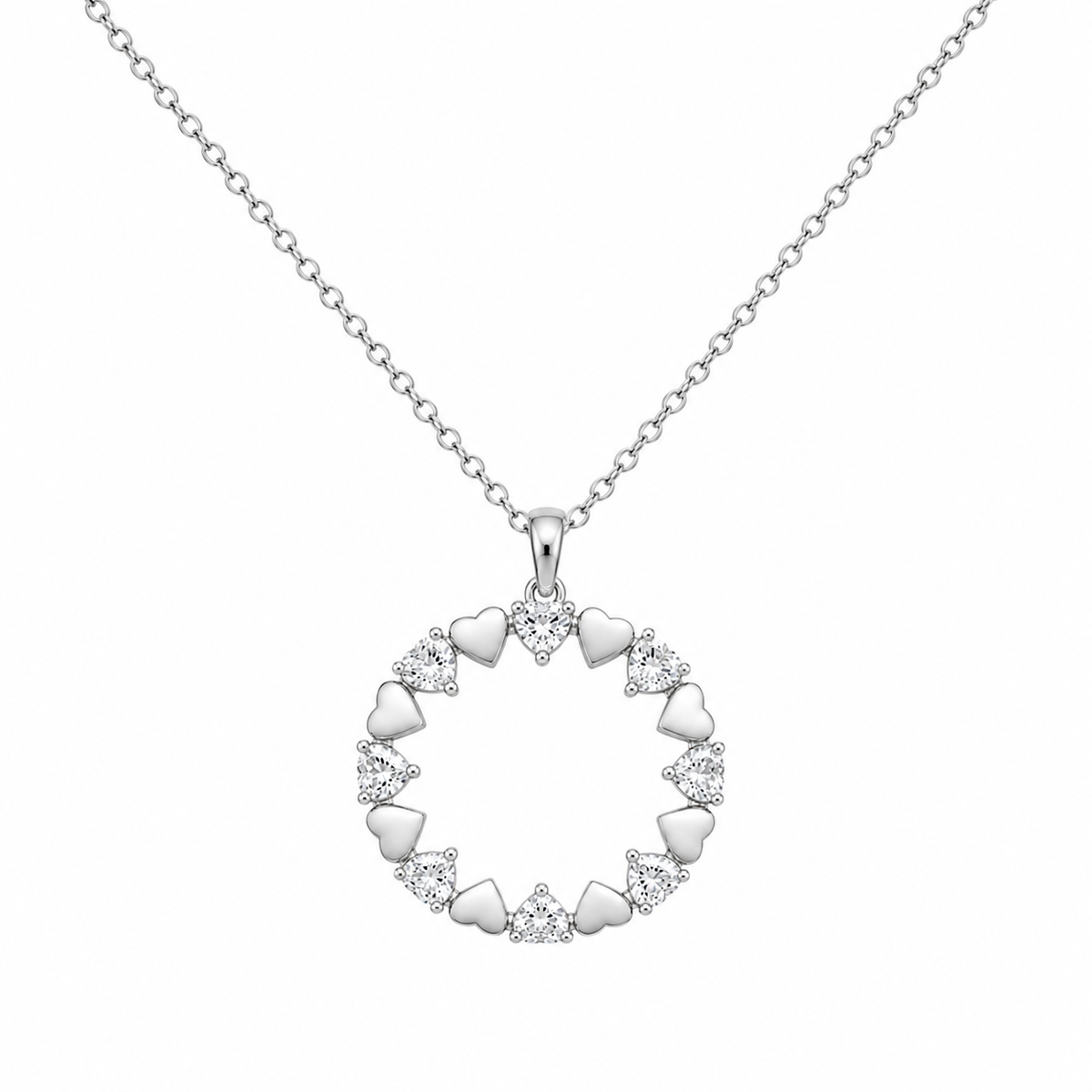 Conjunto Silver Zircon