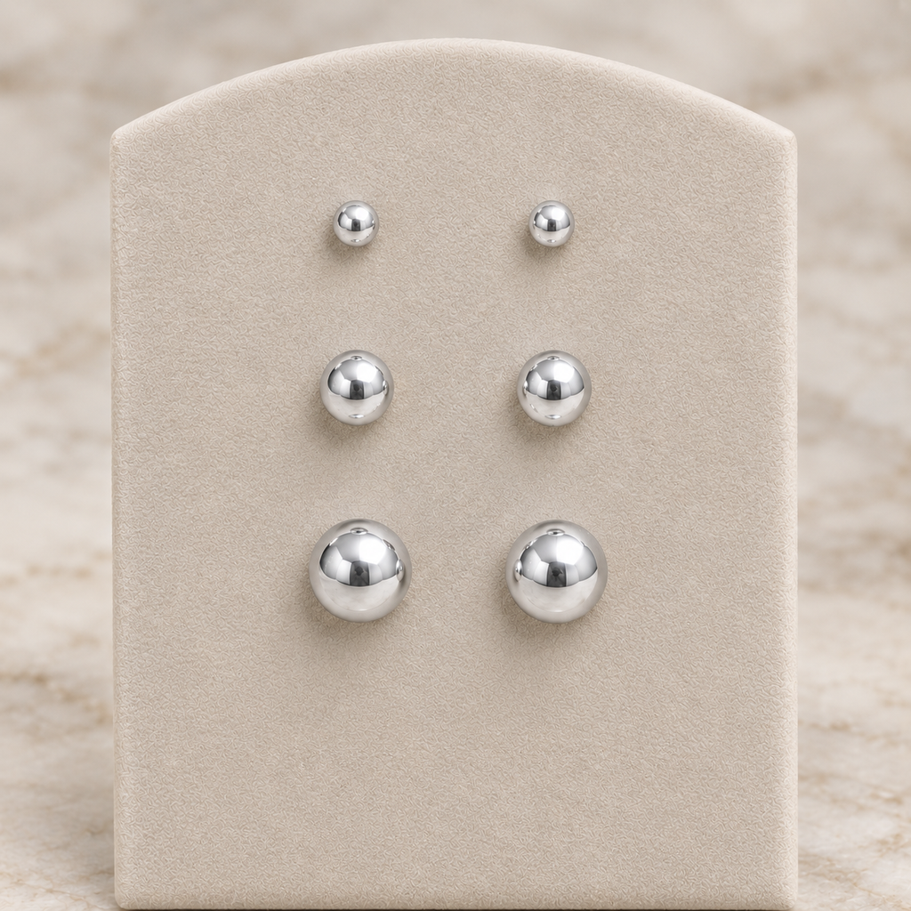 Aros Perla Silver L