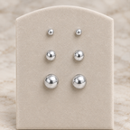 Aros Perla Silver L