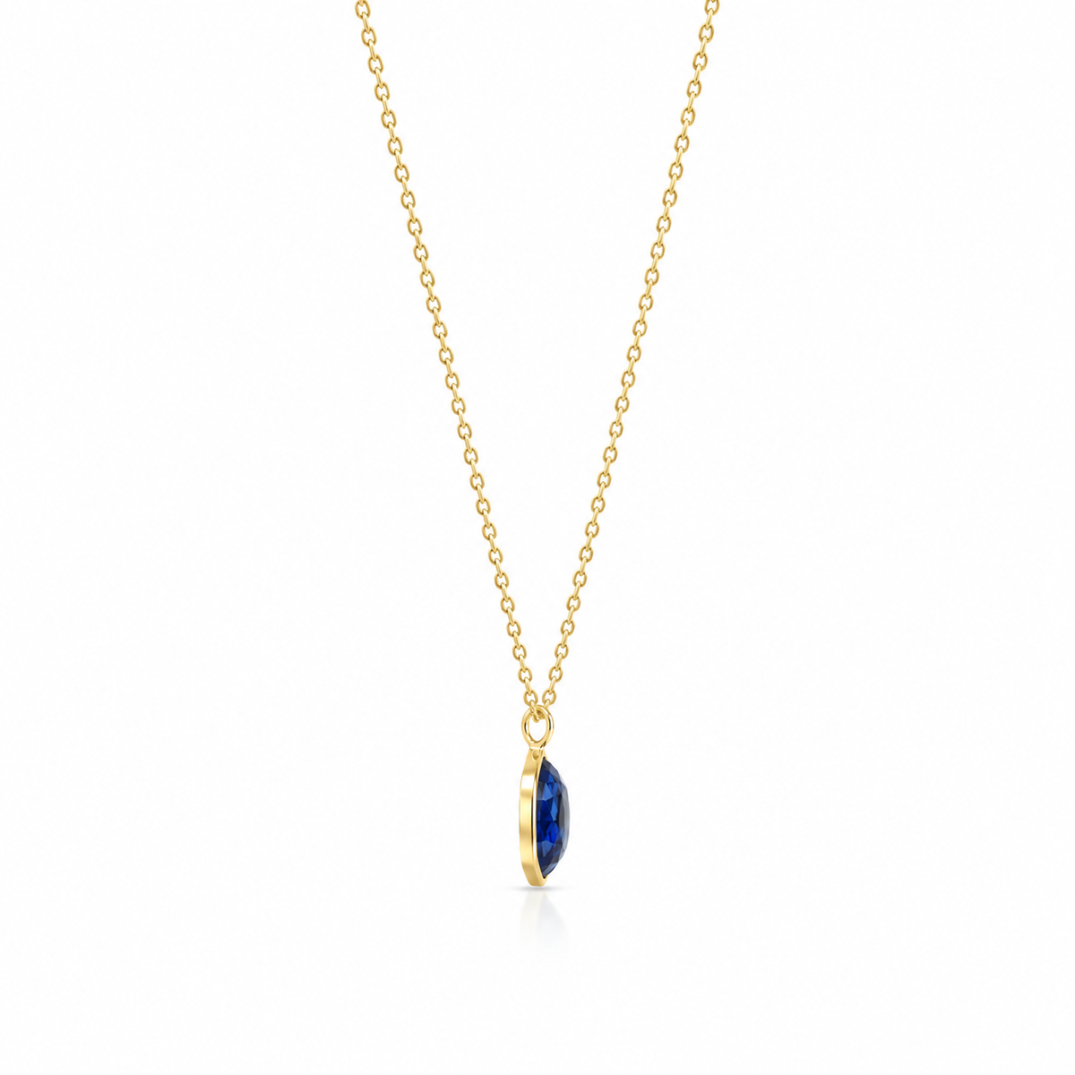 Collar Zafiro Gold Plated