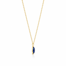 Cargar imagen en el visor de la galería, Collar Zafiro Gold Plated
