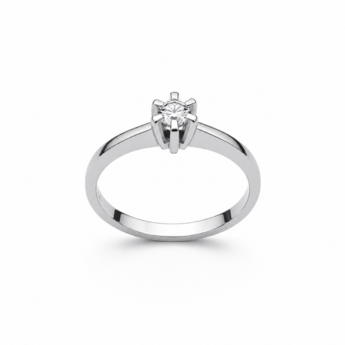 Anillo Solitario Brillante