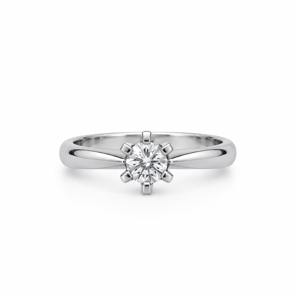 Anillo Solitario Brillante