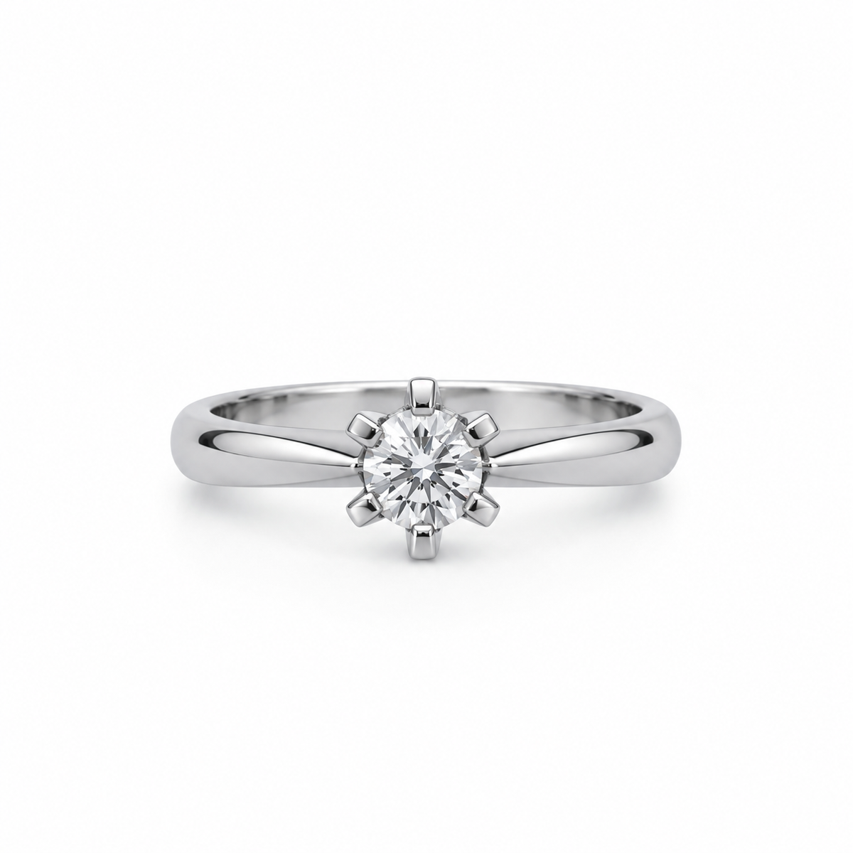Anillo Solitario Brillante