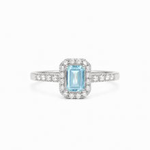 Cargar imagen en el visor de la galería, Anillo Aquamarina
