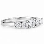 Anillo Quintillizo Diamante