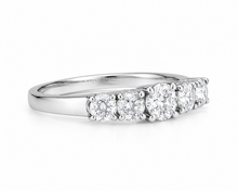 Cargar imagen en el visor de la galería, Anillo Quintillizo Diamante

